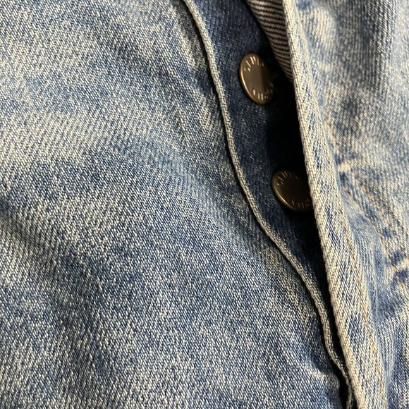 Denim Forum Aritzia Yoko High Rise Slim Fit Jeans Womens Size 30 Medium Wash - Picture 2 of 13